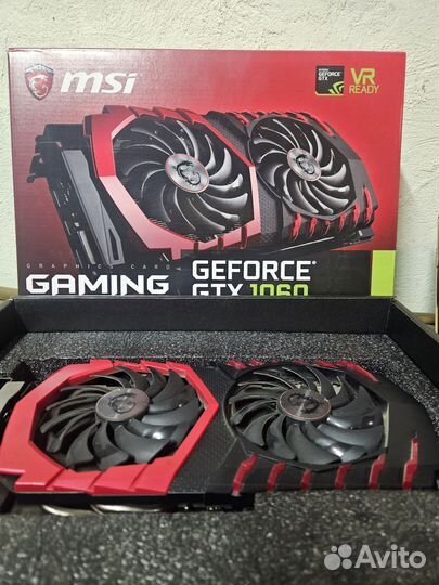 Видеокарта gtx 1060 6gb msi gaming x