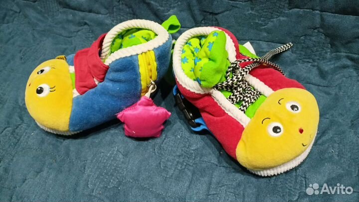 Ботиночки - развивашки. Игрушка для малышей