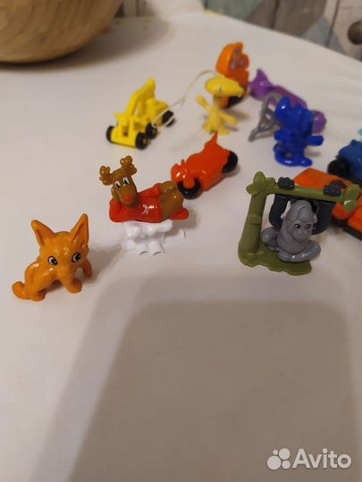 Фигурки животных kinder натунс