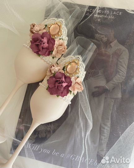 Свадебные аксессуары на стол