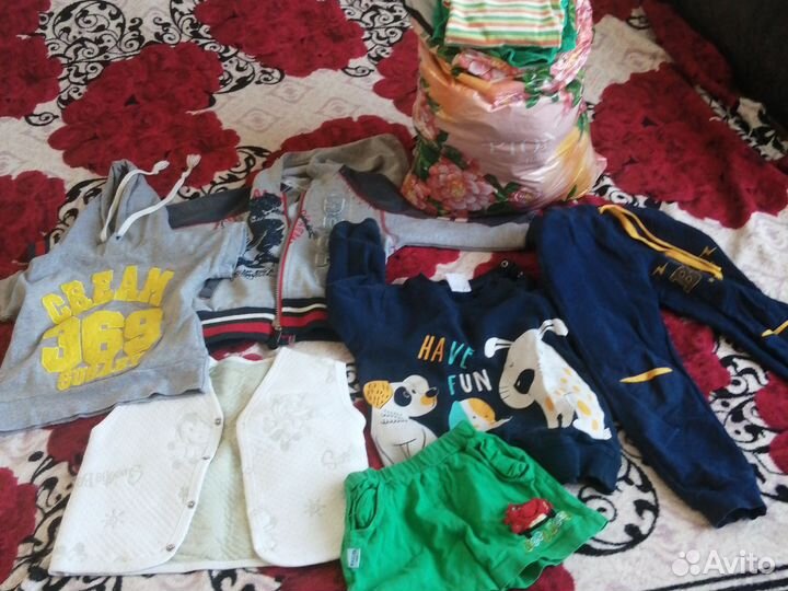Детские вещи пакетом бесплатно