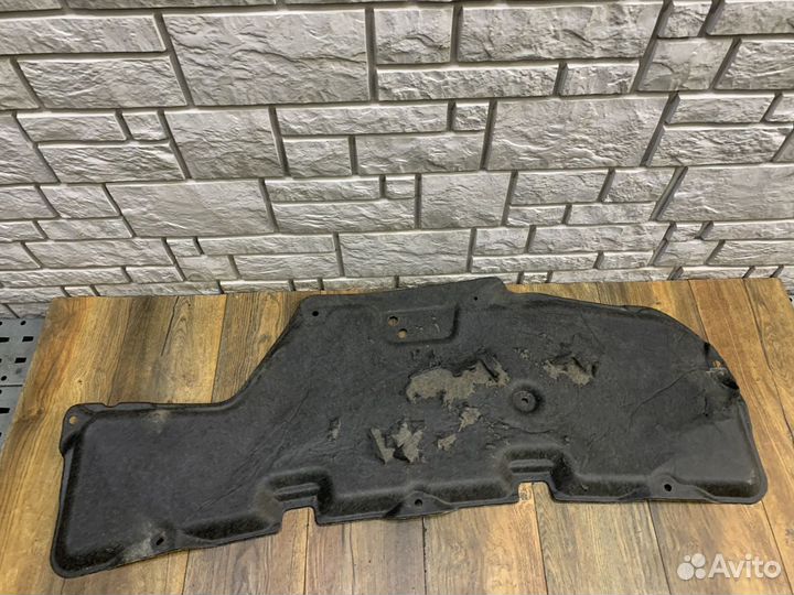 Nissan almera (G15) Шумоизоляция капота