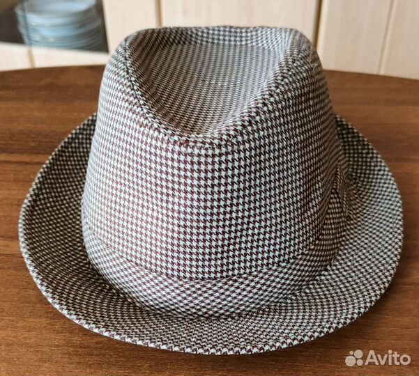 Шарф мохеровый новый и шляпа б/у мужские