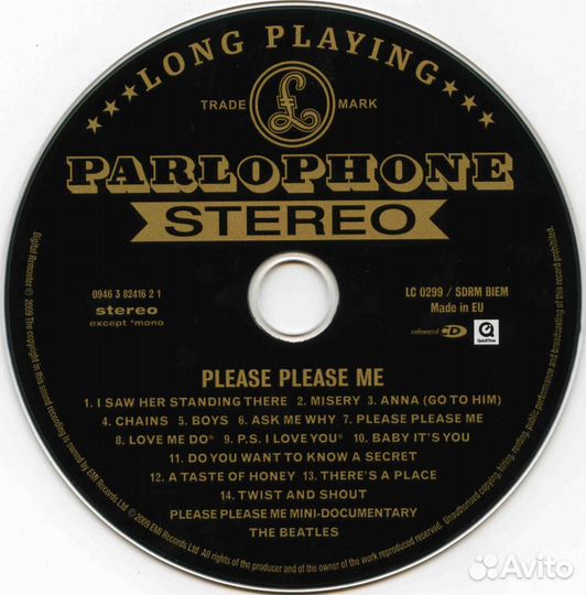 Продаю 14 CD The Beatles (лицензия 2009 г. U. K.)