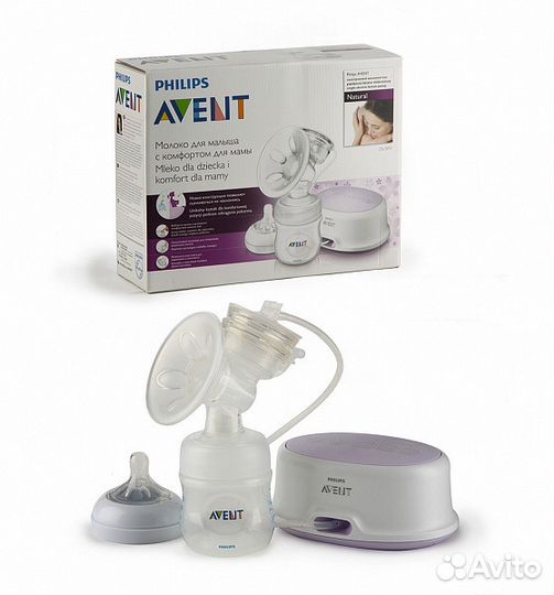 Молокоотсос электрический philips avent