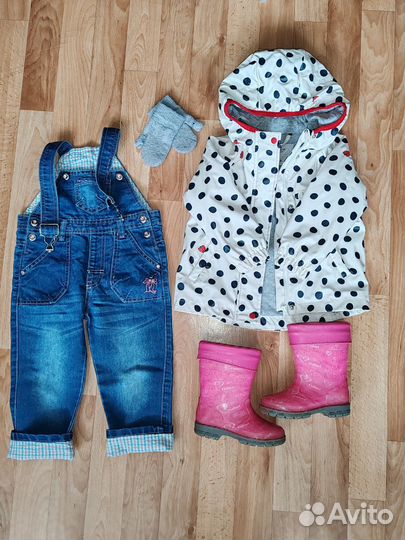 Детские вещи пакетом для девочек 86-92р