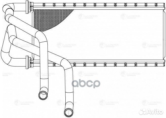 Радиатор отоп. Subaru Legacy /Outback 09- LRH 2