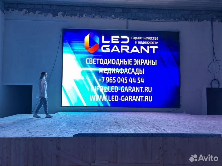 LED экран в помещение 5х2 P2,5 от производителя