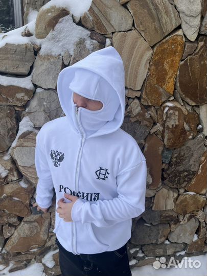 Зип Худи с Балаклавой - Россия