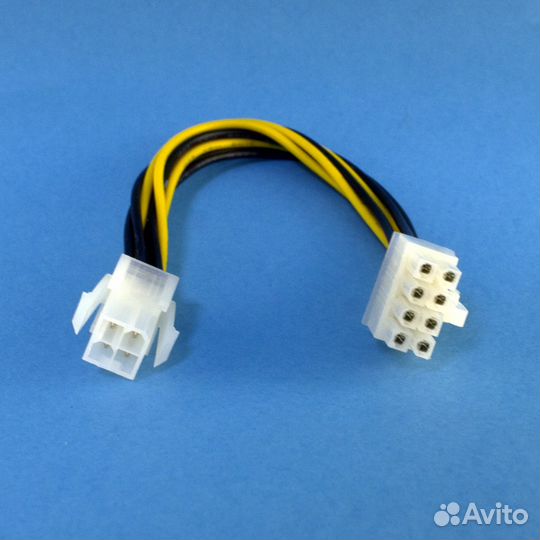 Переходник питания ATX P4 4pin на EPS12V 8pin CPU