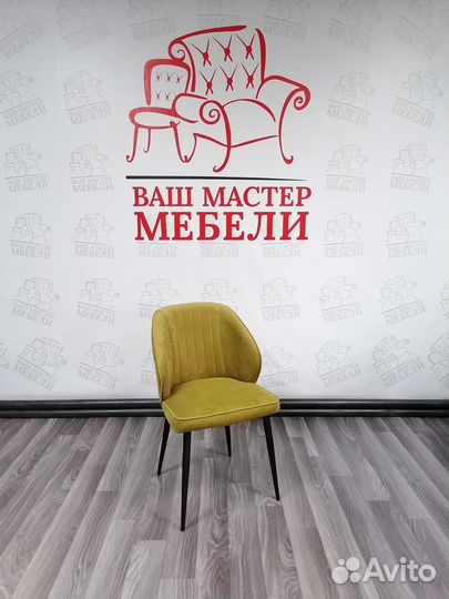 Стул Сиэтл в оливковом велюре