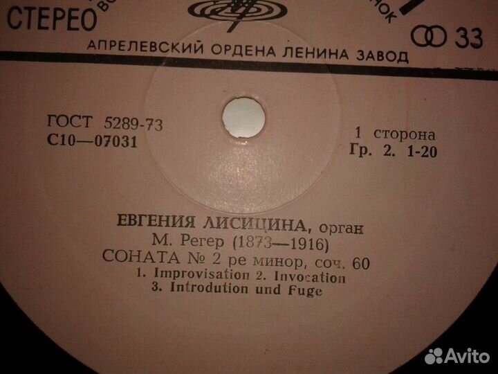 Евгения Лисицына (орган)