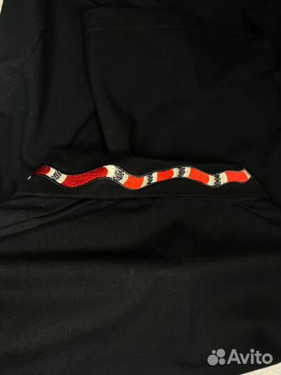 Футболка gucci polo snake