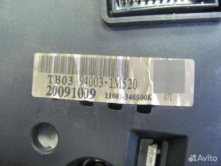 Панель приборов Kia Cerato 2008-2013