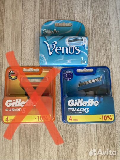 Кассеты Gillette, Venus