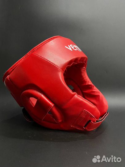 Шлем боксерский Venum DX Red