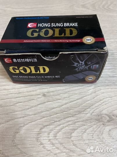 Колодки на Hyundai Solaris 2011- новые