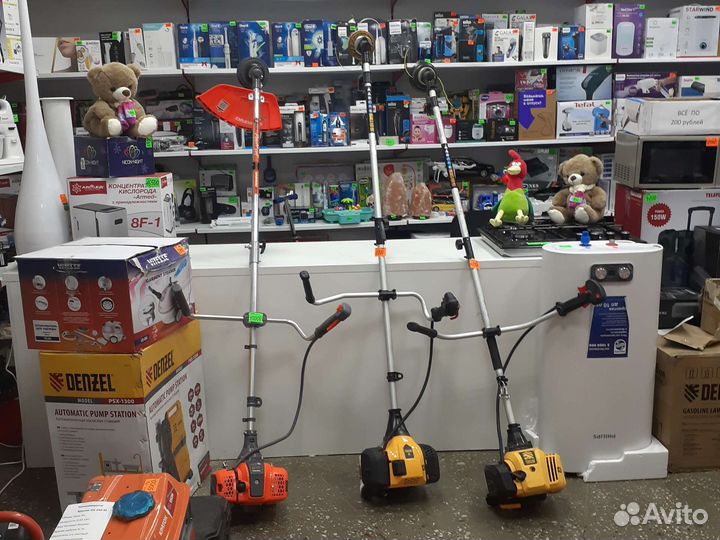 Триммер бензиновый,в ассортименте от