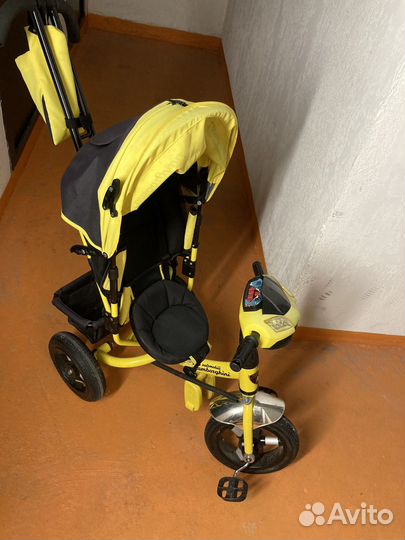 Детский трехколесный велосипед lamborghini