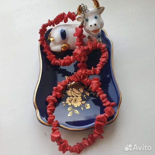 Бусы из натуральных камней СССР