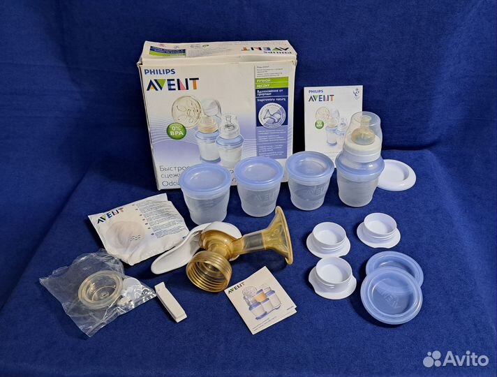 Молокоотсос avent ручной