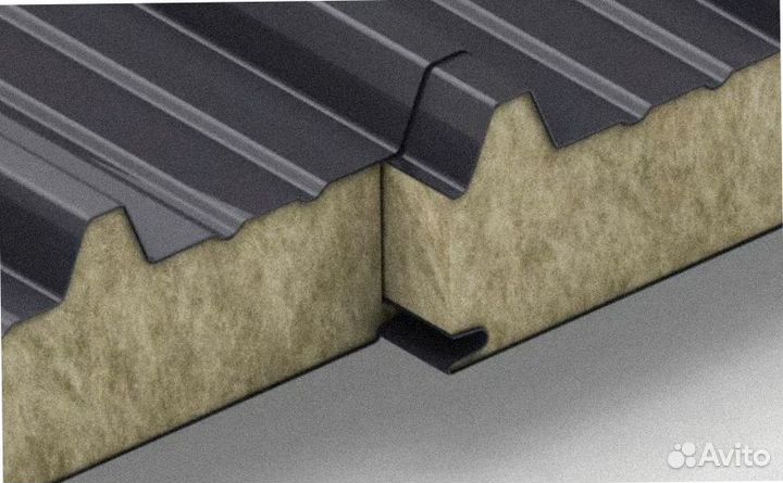 Сэндвич панели кровельные от 200 м2