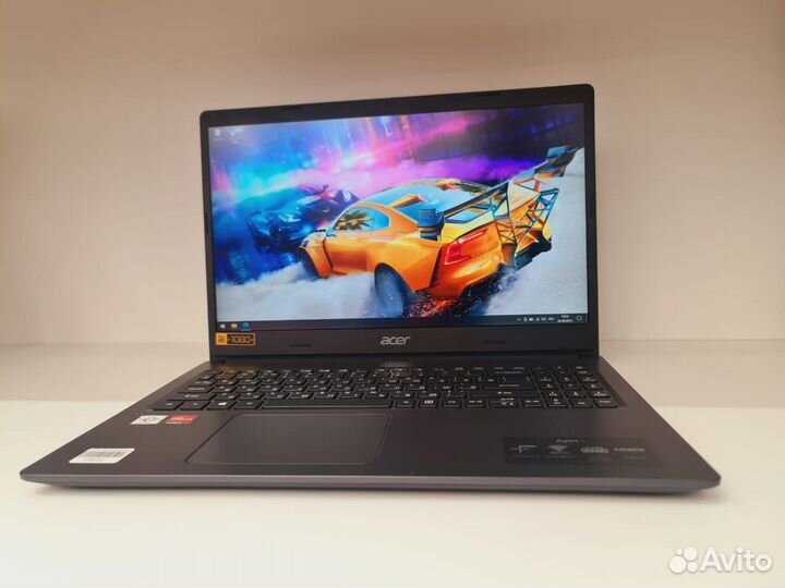 Ноутбук Acer Новенький\ips\3050U\8gb\SSD