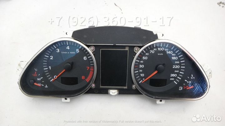 Панель приборов 4F0920933H audi A6 C6 ауди А6 С6