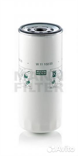 Mann-filter W 11 102/35 Фильтр масл.renault/volvo
