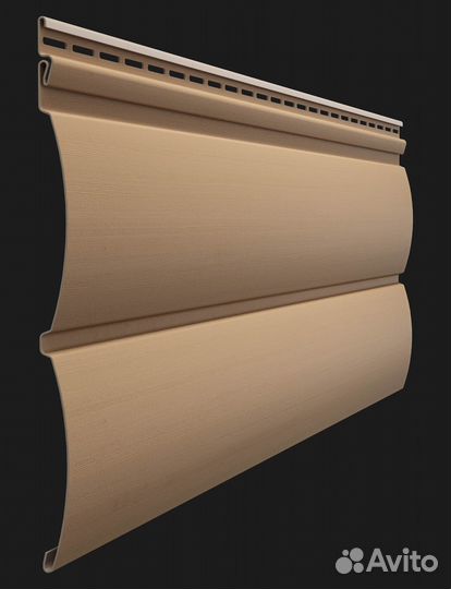 Сайдинг виниловый Docke Premium блок-хаус капучино