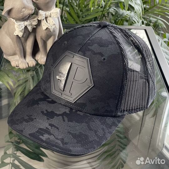 Бейсболка Philipp Plein с сеткой