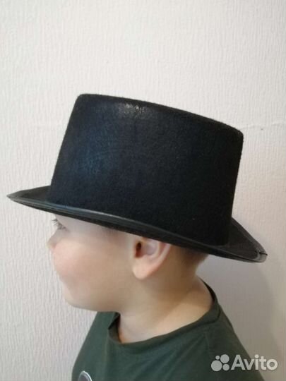 Шляпа цилиндр детская прокат