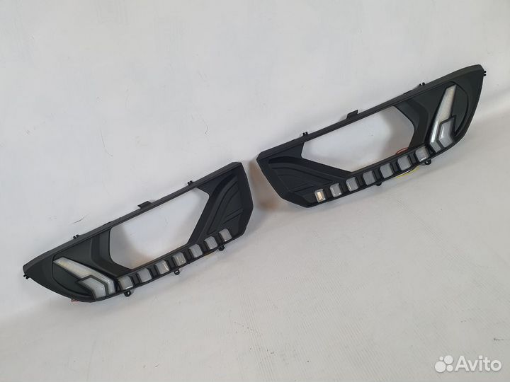 Led маски фар Гранта FL