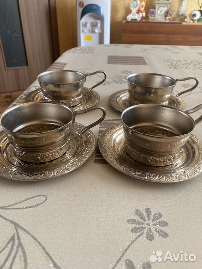 Мельхиоровые подстаканник