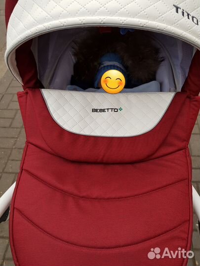 Коляска 2 в 1 bebetto