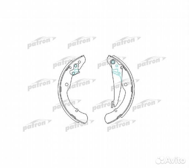 Колодки барабанные skoda octavia 96, octa