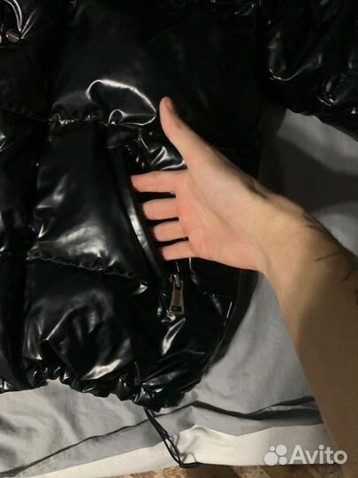 Пуховик глянцевый