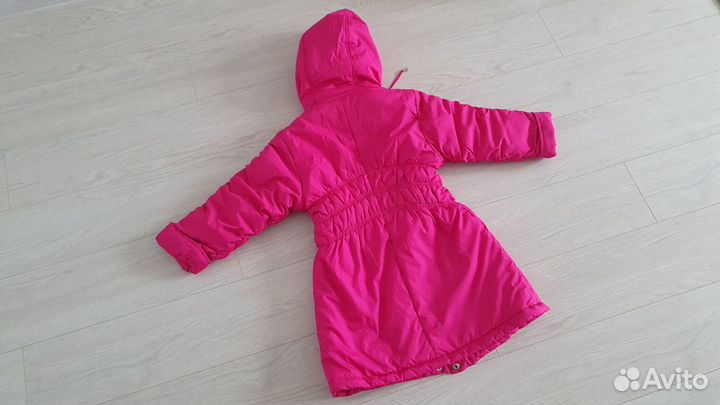 Пальто для девочки Еврозима 104-110р