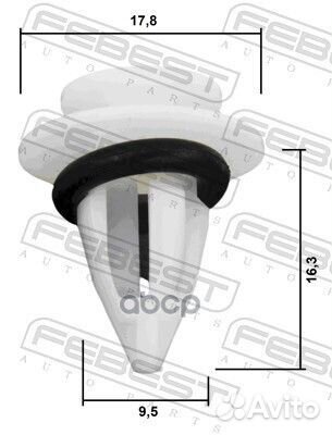 Клипса BMW 88570178 Febest