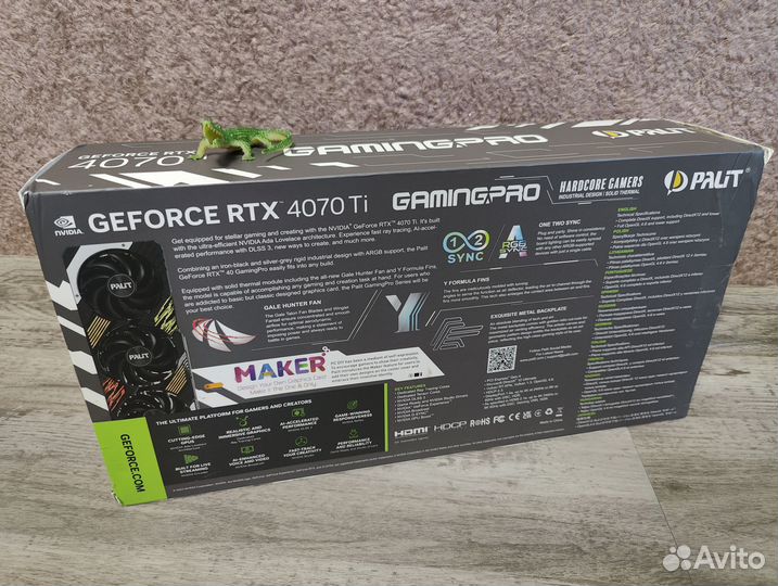 Новая RTX 4070 Ti Palit GamingPro OC