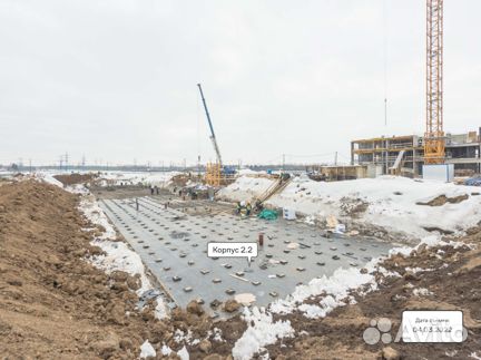 Ход строительства ЖК «Прибрежный Парк» 1 квартал 2022