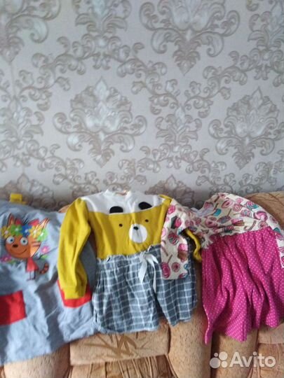 Детская одежда для девочек пакетом