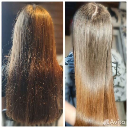Кератиновое выпрямление,ботокс, полировка