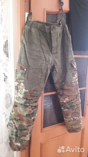 Брюки мужские утепленные камуфлированные