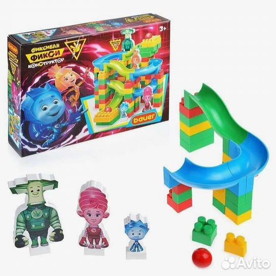 Доставка Детский Конструктор Фиксибан Фиксики