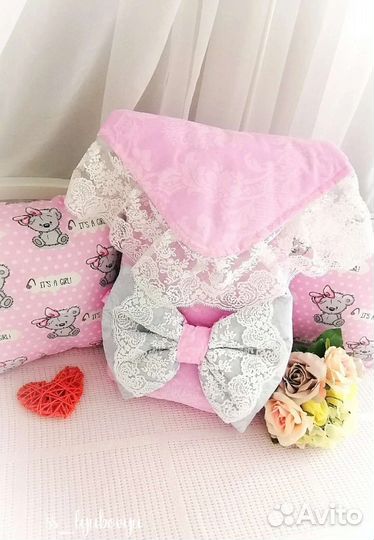 Одеяло на выписку теплая весна