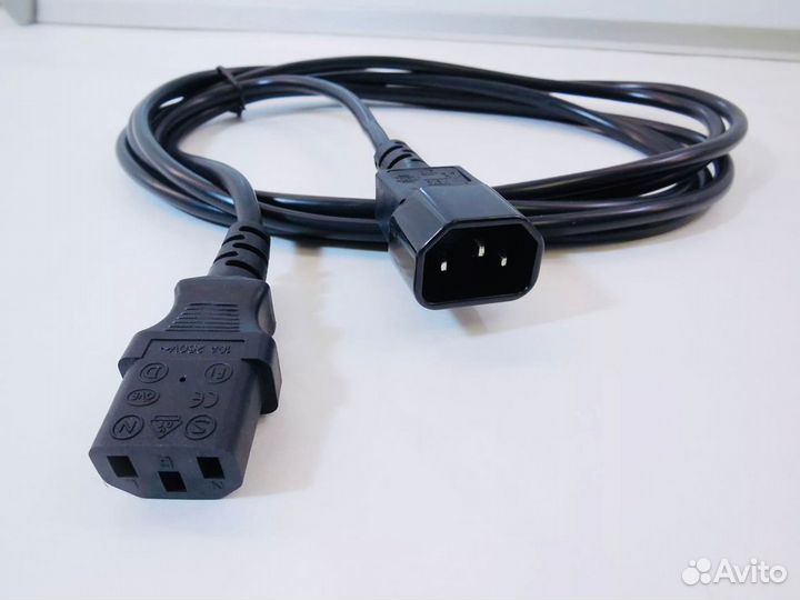 Кабель питания монитор-компьютер