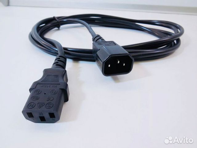 Кабель питания монитор-компьютер