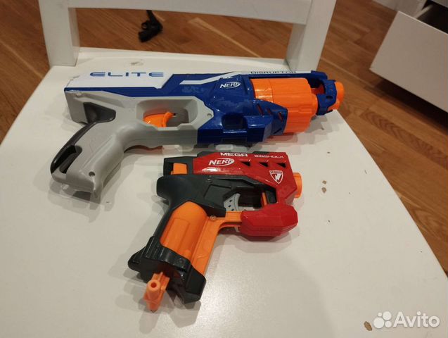 Автомат и пистолет Nerf