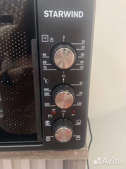 Мини-печь SMO2024 42л. 1600Вт черный